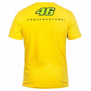 Жолта маица со зелен принт