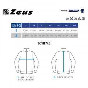 Машката Блуза ZEUS Maglia ML Monolith Blu - Img 5