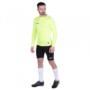 Машка спортска топлинска блуза ZEUS Maglia Fisiko M/L Giallo fluo - Img 3