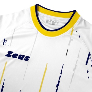 Машки комплет дрес ZEUS Kit Bolt White Giallo/Blu - Img 3