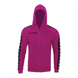 Детски дуксер GIVOVA Felpa Full Zip Band 0006