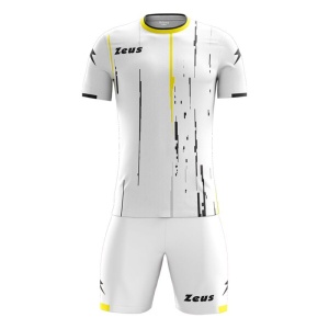 Детски комплет дрес ZEUS Kit Bolt White Giallo/Nero