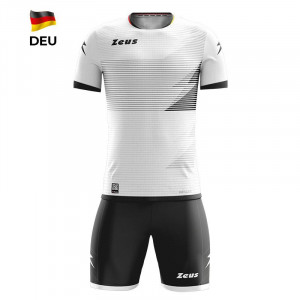 Комплет дрес ZEUS Kit Mundial DEU Bianco/Nero - Img 4