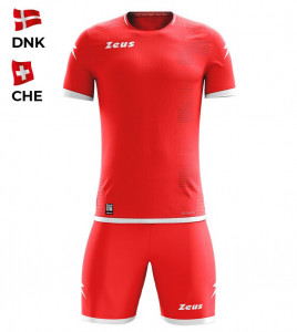 Комплет дрес ZEUS Kit Mundial DNK Rosso/Rosso