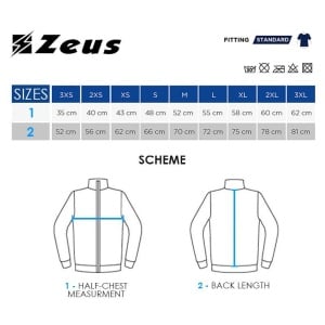 Машка Блуза ZEUS Felpa Enea Rosso - Img 5