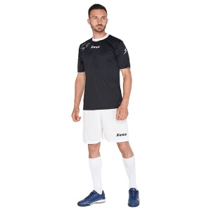 Машка маица ZEUS Shirt Mida Nero/Bianco - Img 3