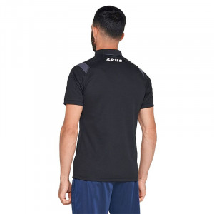 Машка маичка ZEUS Polo Monolith Nero - Img 2