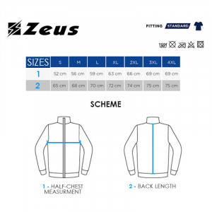 Машки дуксер ZEUS Giacca Micro Monolith Royal - Img 5