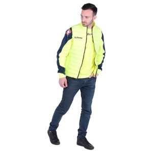 Машки елек ZEUS Smanicato Hercolano Giallo Fluo/Nero - Img 3