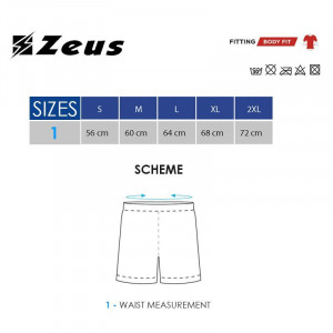 Машки хеланки ZEUS Bermuda Elastic Pro Verde Fluo - Img 2
