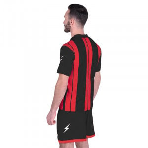 Футбалски комплет дрес ZEUS Kit Pitagora MC Nero/Rosso