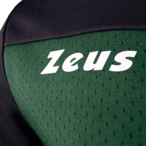 Детски дуксер ZEUS Felpa Tech Bikolor Nero/Verde Militare - Img 4
