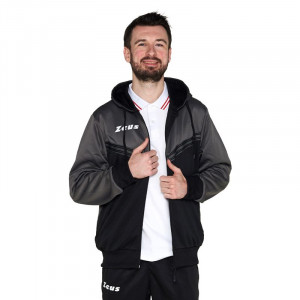 Машка тренерка ZEUS Tuta Rodi Dark Grey/Nero - Img 4