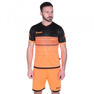 Футбалски комплет дрес ZEUS Kit Elios Arancio fluo/Nero