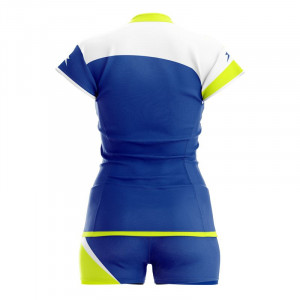Женски комплет дрес ZEUS Kit Lybra Donna Electric Royal/Giallo fluo - Img 5