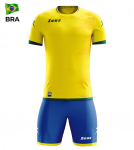 Комплет дрес ZEUS Kit Mundial BRA Giallo/Verde