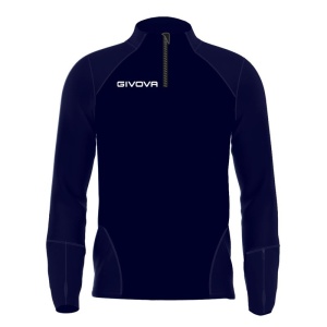 Машка Блуза GIVOVA Maglia Tecnica Half Zip Army 0004