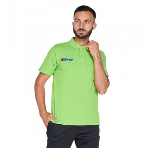Машка маица ZEUS Polo Promo Man Verde Fluo