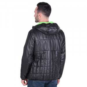Машка јакна со две лица ZEUS Reversible Giubbotto Apollo Nero/Verde - Img 4