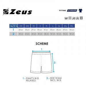 Машки шорцеви ZEUS Bermuda Enea Blu - Img 5