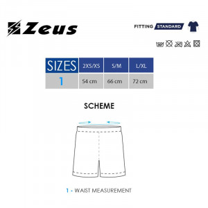 Машки шорцеви ZEUS Pantaloncino Promo Rosso - Img 6
