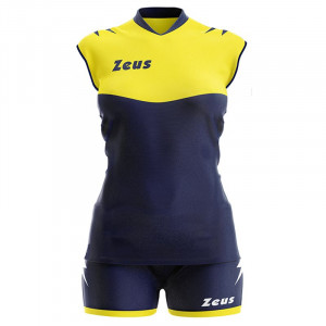 Одбојкарскиот тим ZEUS Kit Volley Sara Slim Fit Blu/Giallo