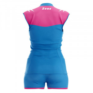 Одбојкарскиот тим ZEUS Kit Volley Sara Slim Fit Light Royal/Pink fluo - Img 5