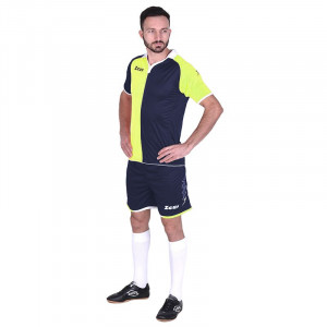 Футбалски комплет дрес ZEUS Kit Gryfon Giallo Fluo/Blu
