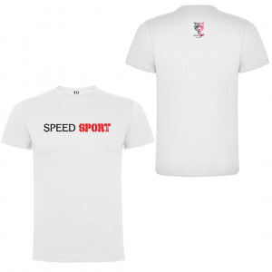 бела маица Speed Sport logo ch