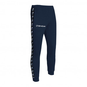 Детски долен дел тренерки GIVOVA Pantalone Terry Band 0004