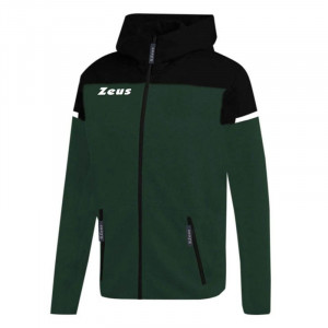 Детски дуксер ZEUS Felpa Tech Bikolor Nero/Verde Militare - Img 5