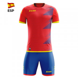 Детски комплет дрес ZEUS Kit Mundial ESP Rosso/Giallo