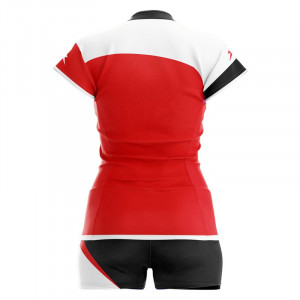 Женски комплет дрес ZEUS Kit Lybra Donna Rosso/Nero - Img 5