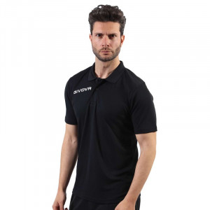 Машка маичка GIVOVA Polo Pocket In Mesh 0010 - Img 2