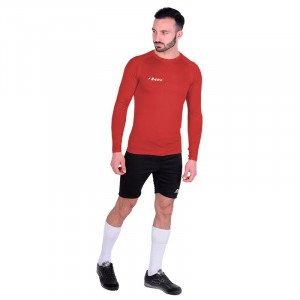 Машка спортска топлинска блуза ZEUS Maglia Fisiko M/L Rosso - Img 3