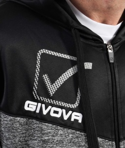 Машка тренерка GIVOVA Tuta Visa Melange Con Cappuccio 1044 - Img 5