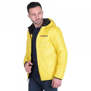 Машка јакна со две лица ZEUS Reversible Giubbotto Apollo Nero/Giallo - Img 3