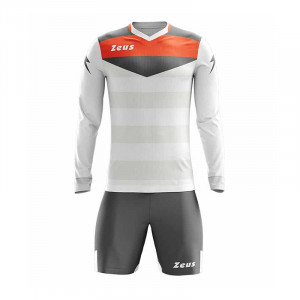 Машки голмански дрес ZEUS Kit GK Argo/Slim Fit Bianco/Grigio scuro