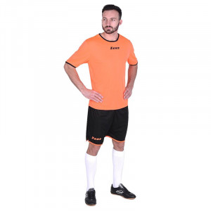 Машки комплет дрес ZEUS Kit Sticker Arancio Fluo/Nero - Img 3