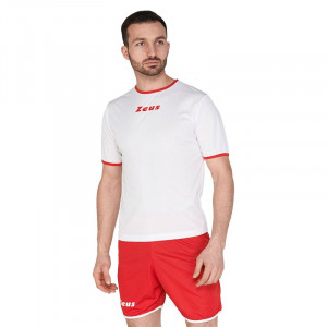 Машки комплет дрес ZEUS Kit Sticker Bianco/Rosso
