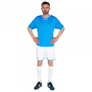Машки комплет дрес ZEUS Kit Sticker Royal/Bianco - Img 2