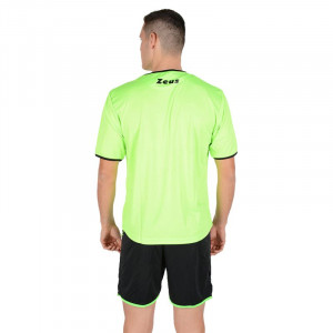Машки комплет дрес ZEUS Kit Sticker Verde Fluo/Nero - Img 2