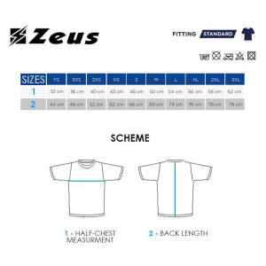 Детска маица ZEUS T-Shirt Basic Arancio Fluo - Img 2