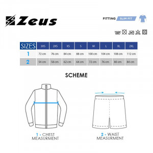 Детски голмански дрес ZEUS Kit Gk Paros Bianco/Grigio scuro