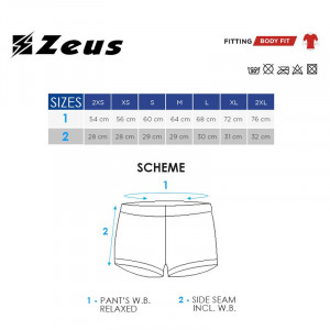 Детски шорцеви ZEUS Pantaloncino Tiger Rosso - Img 3