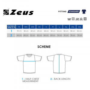 Машка маица ZEUS T-Shirt Basic Giallo Fluo