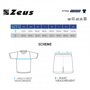Машки комплет дрес ZEUS Kit Promo Blu - Img 5
