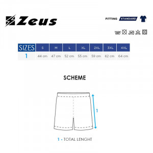 Машки шорцеви ZEUS Bermuda Train Monolith Blu - Img 5