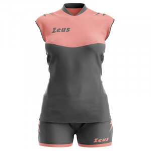 Одбојкарскиот тим ZEUS Kit Volley Sara Slim Fit Dark Grey/Rosa Corallo