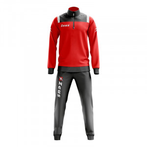 Тренерка ZEUS Tuta Training Vesuvio Rosso/Dark Grey - Img 8